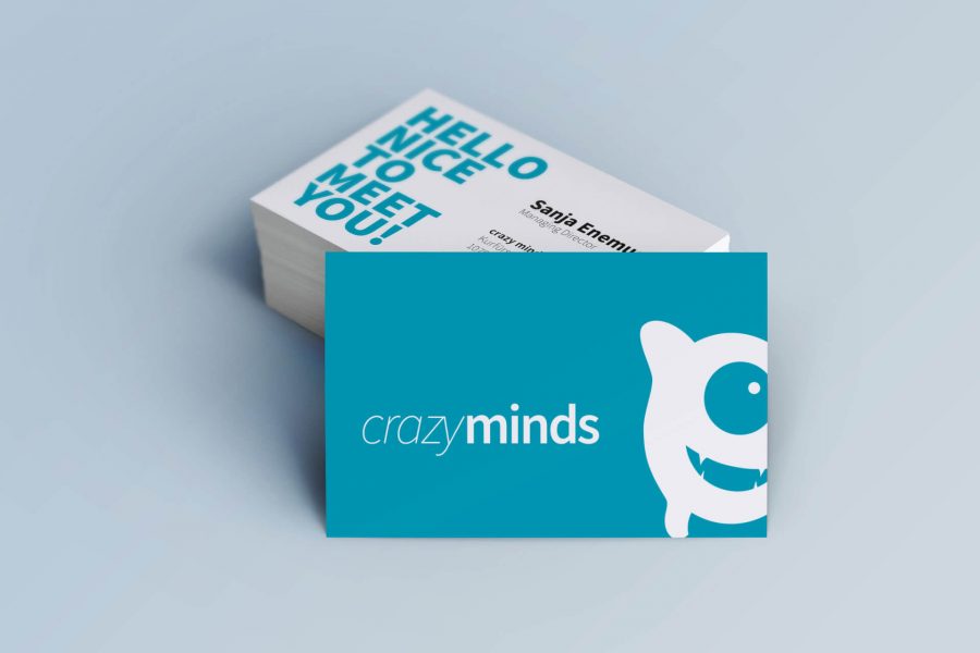 crazyMinds – Visitenkarten
